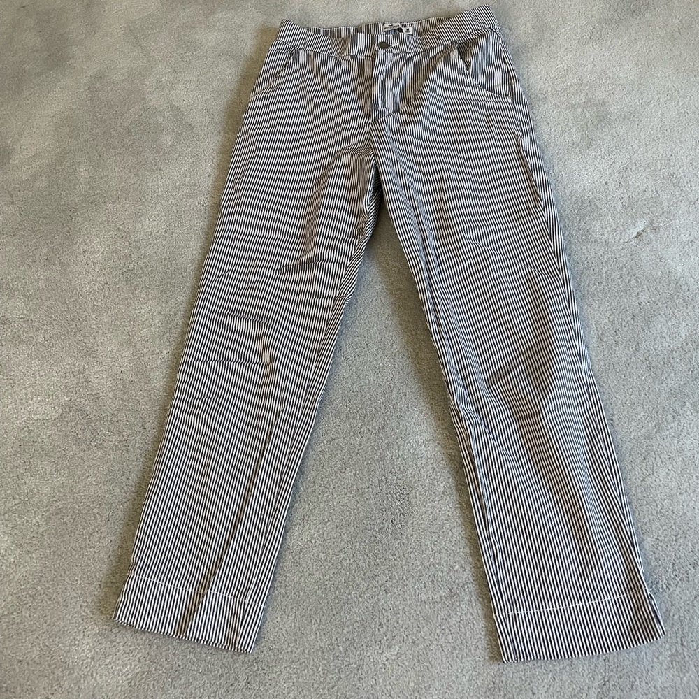 Hollister Striped Navy and White pants